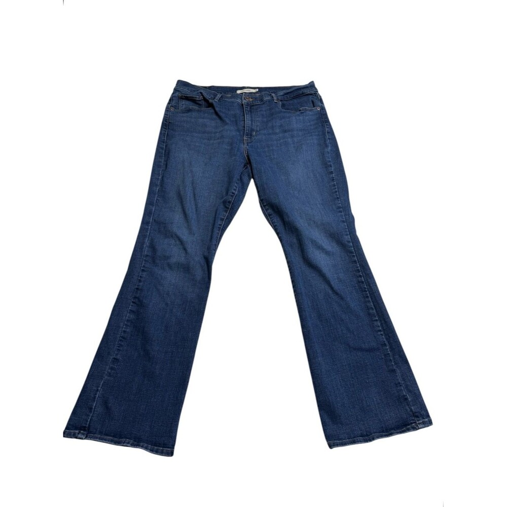 Levis Classic Bootcut Jeans Womens Sz 14 Medium Wash Mid Rise Denim Western